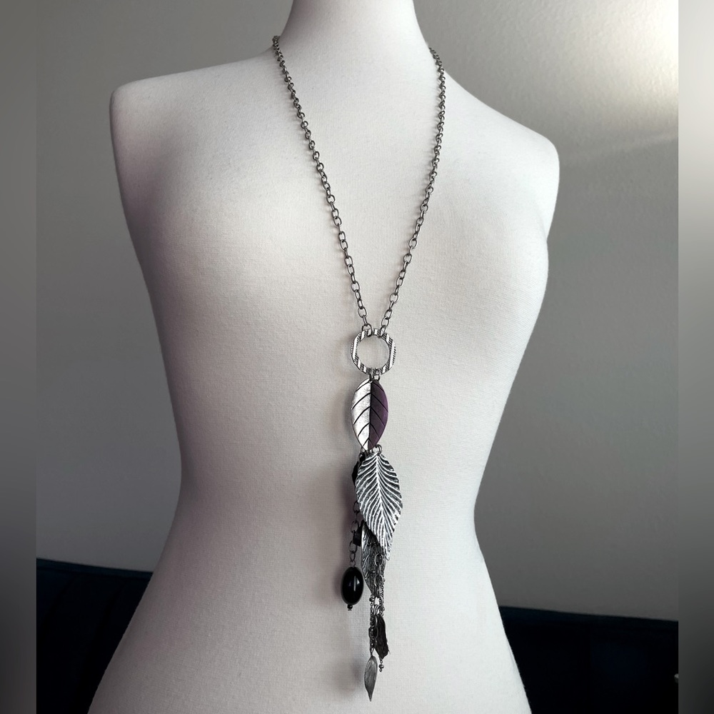 Vintage Boho Feather Necklace